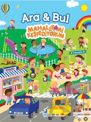 Ara & Bul - Mahallemi Keşfediyorum – Sophie Hanton – Olimpos Çocuk kitap kapağı