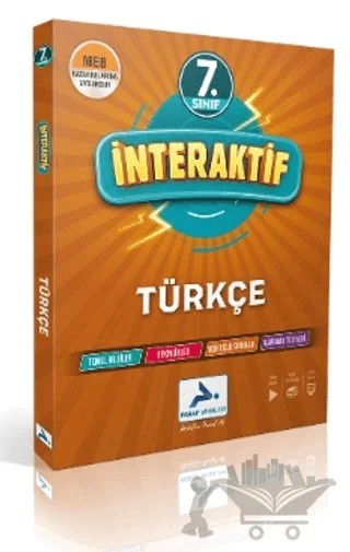 Paraf 7.Sınıf İnteraktif Türkçe Soru Bankası – Kolektif – Paraf Yayınları kitap kapağı
