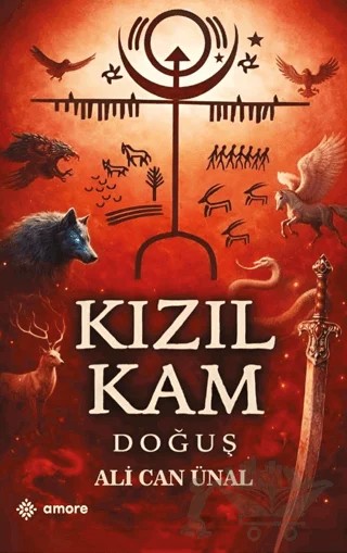 Kızıl Kam – Ali Can Ünal – Amore Yayınevi kitap kapağı