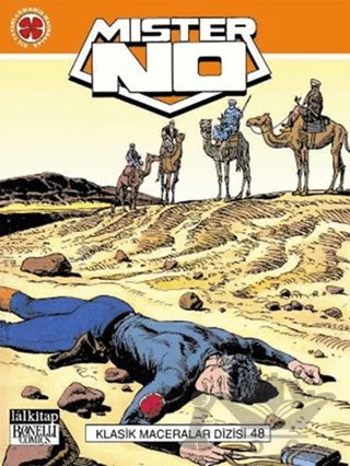 Mister No Klasik Maceralar Dizisi Cilt: 48 – Sergio Bonelli – Lal Kitap kitap kapağı