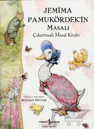 Jemina Pamukördek’in Masalı – Beatrix Potter – İş Bankası Kültür Yayınları kitap kapağı