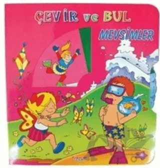Çevir ve Bul - Mevsimler – Kolektif – Yumurcak Yayınları kitap kapağı