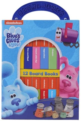 Nickelodeon Blue's Clues & You!: My First Library Board Book Block 12-Book Set – Kolektif – Pi Kids kitap kapağı