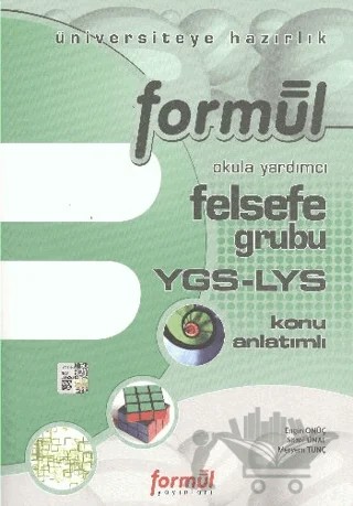 Formül Okula Yardımcı Felsefe Grubu YGS - LYS Konu Anlatımlı – Engin Onüç, Meryem Tunç, Sözer Ünal – Formül Yayınları kitap kapağı