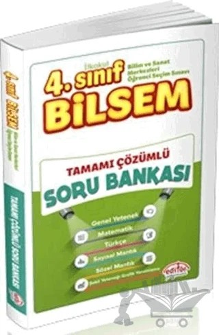 4. Sınıf Bilsem Çözümlü Soru Bankası – Kolektif – Editör Yayınevi kitap kapağı