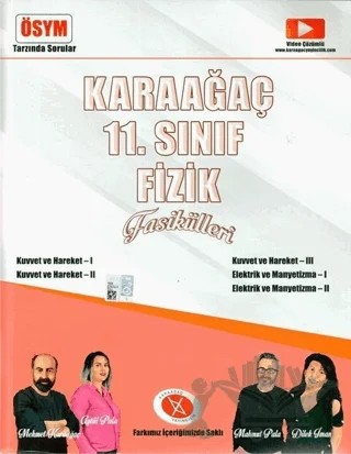 11. Sınıf Fizik Fasikülleri – Mehmet Karaağaç, Mahmut Pala, Dilek İman, Aytül Pala – Karaağaç Yayıncılık kitap kapağı