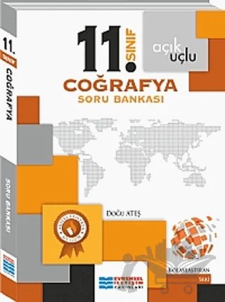 11. Sınıf Coğrafya Açık Uçlu Soru Bankası – Doğu Ateş – Evrensel İletişim Yayınları kitap kapağı