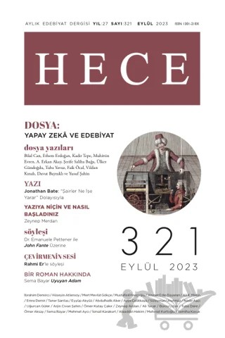Hece Dergisi - Sayı 321 Eylül 2023 – Hece Dergisi kitap kapağı