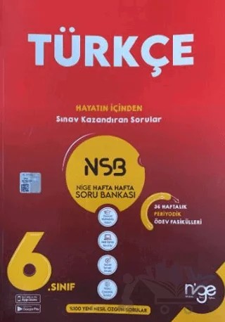 6. Sınıf Türkçe Soru Bankası – Kolektif – Startfen Yayınları kitap kapağı