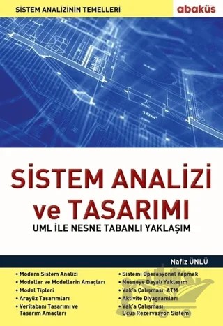 Sistem Analizi ve Tasarımı – Nafiz Ünlü – Abaküs Kitap kitap kapağı