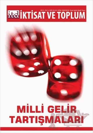 İktisat ve Toplum Dergisi Sayı: 33-34 – İktisat ve Toplum Dergisi kitap kapağı