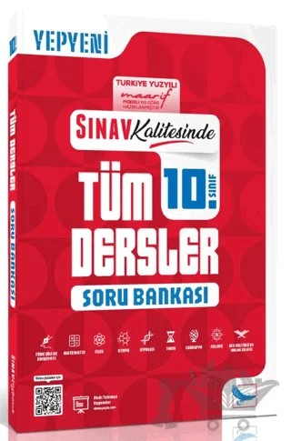 Sınav Kalitesinde 10. Sınıf Tüm Dersler Soru Bankası – Kolektif – Sınav Yayınları kitap kapağı