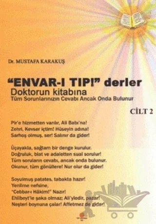 "Envar’ı Tıp!" Derler Doktorun Kitabına Cilt 2 – Mustafa Karakuş – Can Yayınları (Ali Adil Atalay) kitap kapağı