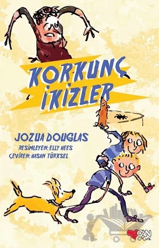 Korkunç İkizler – Jozua Douglas – Can Çocuk Yayınları kitap kapağı