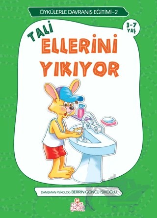 Tali Ellerini Yıkıyor – Berrin Göncü Işıkoğlu – Nesil Çocuk Yayınları kitap kapağı
