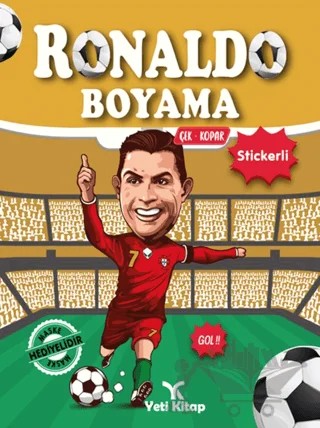 Ronaldo Boyama Kitabı – Kolektif – Yeti Kitap kitap kapağı