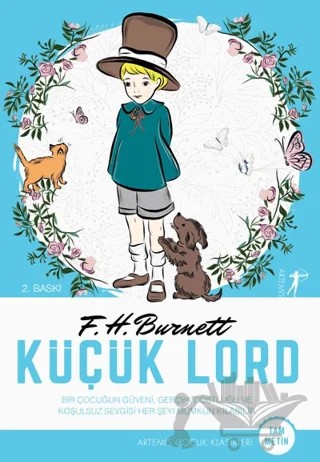 Küçük Lord – Frances Hodgson Burnett – Artemis Yayınları kitap kapağı