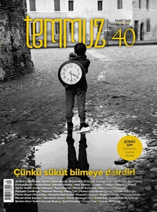 Temmuz Aylık Edebiyat, Sanat ve Fikriyat Dergisi Sayı: 40 Mart 2020 – Temmuz Dergisi kitap kapağı