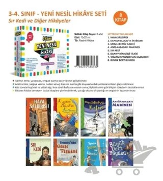 3-4.Sınıf Yeni Nesil Hikaye Seti – Kolektif – Martı Çocuk Yayınları kitap kapağı
