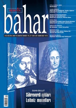 Berfin Bahar Aylık Kültür Sanat ve Edebiyat Dergisi Sayı: 297 Kasım 2022 – Berfin Bahar Dergisi kitap kapağı