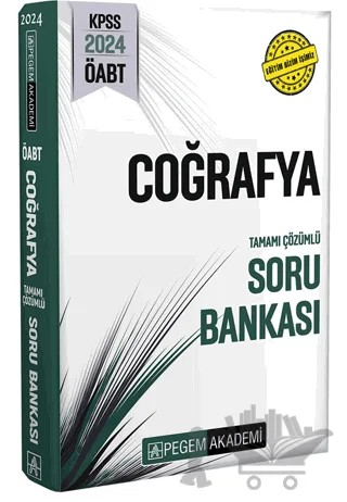 2024 KPSS ÖABT Coğrafya Tamamı Çözümlü Soru Bankası – Kolektif – Pegem Akademi Yayıncılık kitap kapağı