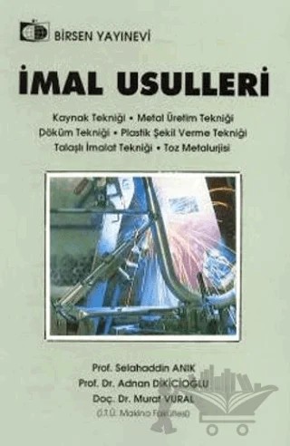 İmal Usulleri – Selahaddin Anık – Birsen Yayınevi kitap kapağı