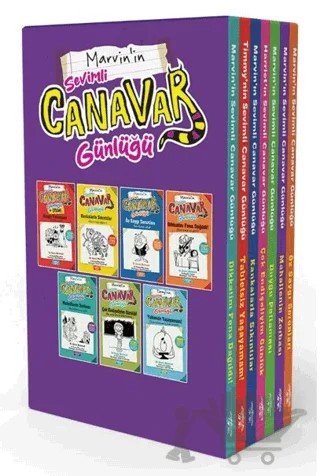 Sevimli Canavar Günlüğü (7 Kitap Takım) – Raun Melmed – Yediveren Çocuk kitap kapağı