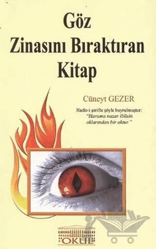 Göz Zinasını Bıraktıran Kitap – Cüneyt Gezer – Okul Yayınları kitap kapağı