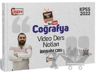 2022 İsem TV KPSS Genel Kültür Coğrafya Video Ders Notu – İbrahim Can Ertuğrul – İSEM Yayıncılık kitap kapağı
