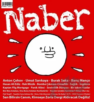 Naber Sayı 1 – Komikşeyler Yayıncılık kitap kapağı