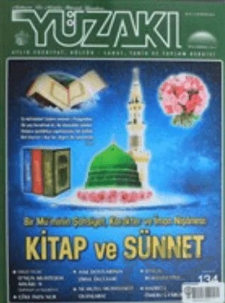 Yüzakı Aylık Edebiyat, Kültür, Sanat, Tarih ve Toplum Dergisi / Sayı:134 Nisan 2016 – Yüzakı Yayıncılık kitap kapağı