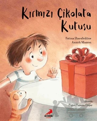 Kırmızı Çikolata Kutusu – Fatima Sharafaddine – Erdem Çocuk kitap kapağı