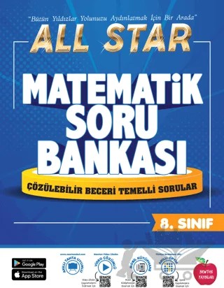 8. Sınıf All Star Matematik Soru Bankası – Kolektif – Newton Yayınları kitap kapağı