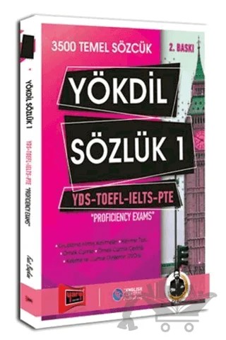 YÖKDİL Sözlük 1 – Fuat Başkan – Yargı Yayınevi kitap kapağı