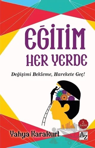 Eğitim Her Yerde – Yahya Karakurt – Az Kitap kitap kapağı