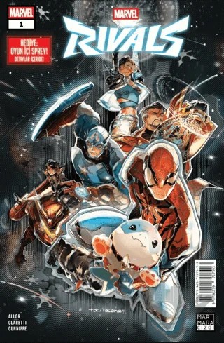 Marvel Rivals – Paul Allor – Marmara Çizgi kitap kapağı