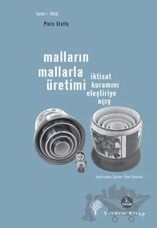 Malların Mallarla Üretimi – Piero Sraffa – Yordam Kitap kitap kapağı