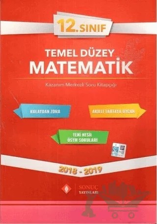 12. Sınıf Temel Düzey Matematik – Kolektif – Sonuç Yayınları kitap kapağı
