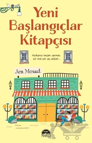 Yeni Başlangıçlar Kitapçısı – Jen Mouat – Martı Yayınları kitap kapağı