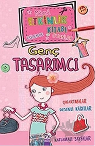 Mini Etkinlik Kitabı Eğlence ve Oyunlar: Genç Tasarımcı – Andrea Pinnington – Altın Kitaplar kitap kapağı