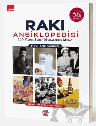 Rakı Ansiklopedisi (Meyhane Baskısı) – Kolektif – Anason İşleri Kitapları kitap kapağı