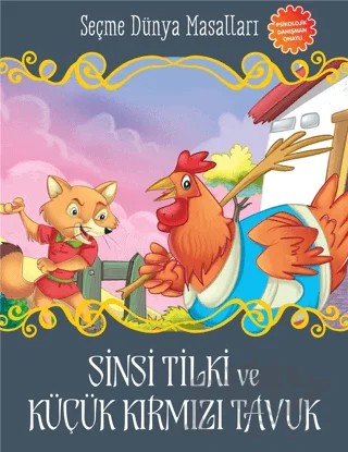 Sinsi Tilki ve Küçük Kırmızı Tavuk – Kolektif – Parıltı Yayınları kitap kapağı
