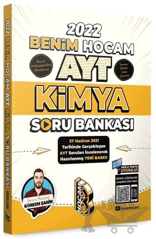AYT Kimya Soru Bankası – Görkem Şahin – Benim Hocam Yayınları kitap kapağı