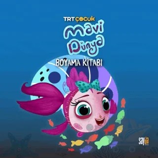Mavi Dünya Boyama Kitabı – Kolektif – Sayda Yayınları kitap kapağı