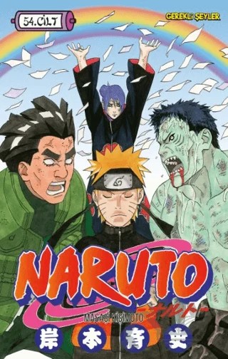 Naruto 54. Cilt – Masaşi Kişimoto – Gerekli Şeyler Yayıncılık kitap kapağı