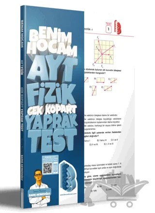 AYT Fizik Çek Kopar Yaprak Test – Barış Akıncıoğlu – Benim Hocam Yayınları kitap kapağı