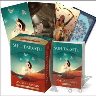 Sufi Tarotu – Ayeda Husain – Butik Yayınları kitap kapağı