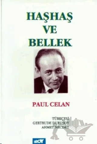 Haşhaş ve Bellek – Paul Celan – Broy Yayınları kitap kapağı