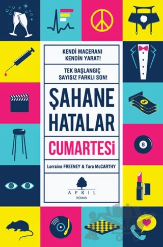 Şahane Hatalar 4 - Cumartesi – Lorraine Freeney, Tara McCarthy – April Yayıncılık kitap kapağı