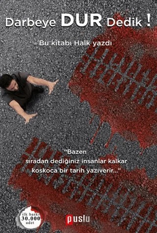 Darbeye Dur Dedik! – Kolektif – Puslu Yayıncılık kitap kapağı